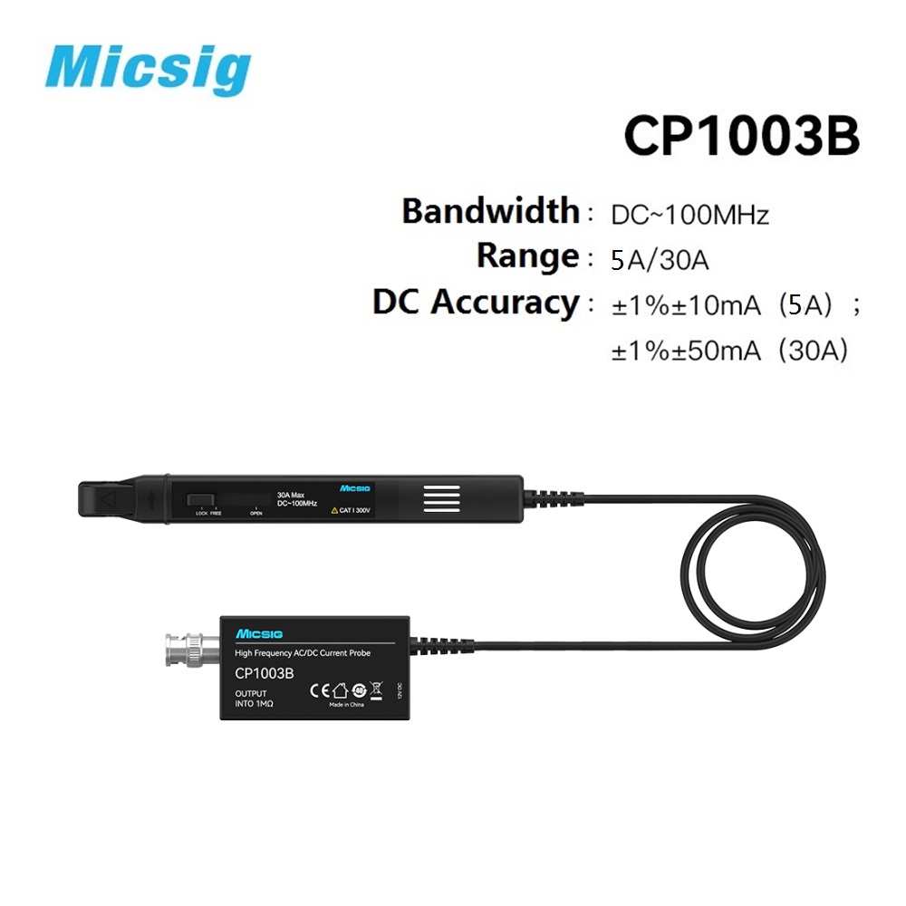 Micsig Sondas de corriente CA/ - Current Probe Ac Dc 50Mhz Oscilloscope reseña y precio