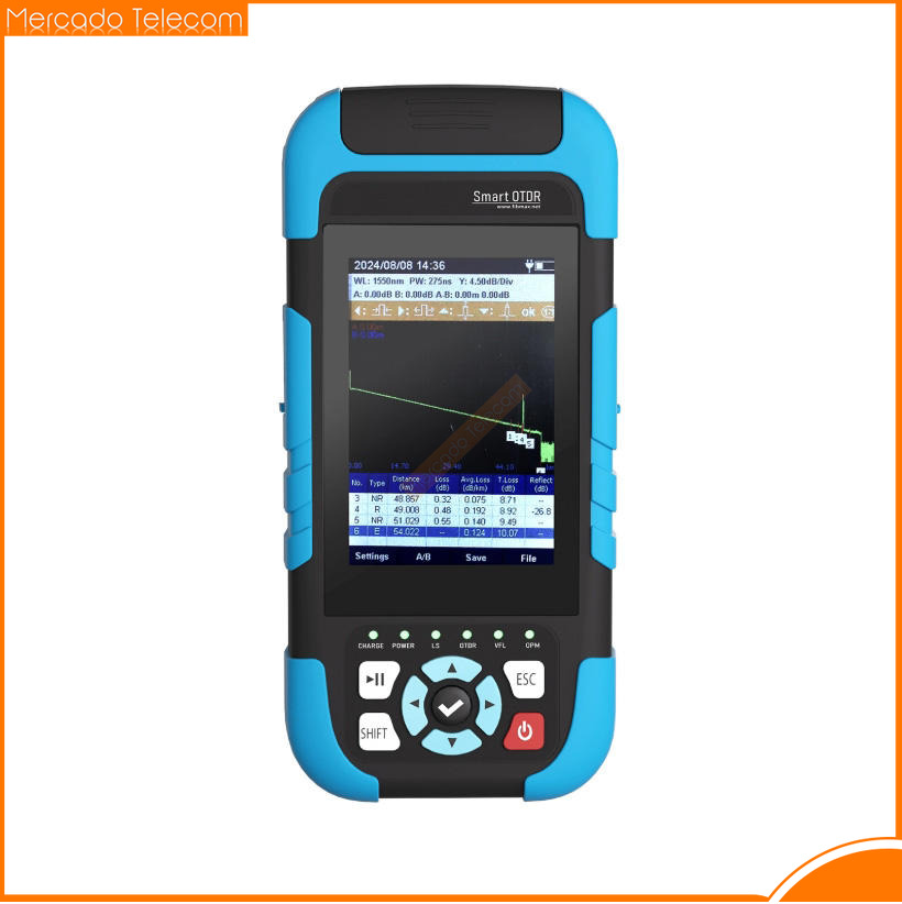 Mini OTDR, analizador de fibra - Optical Time Domain Reflectometer Otdr 1310 1550Nm reseña y precio